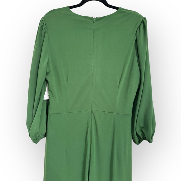 ALEXIA ADMOR NWT $255 Retail Kara Jumpsuit, Size XL, Army Green - Picture 10 of 11